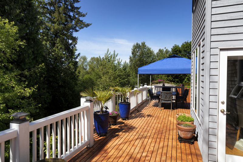 Deck Rail Painting