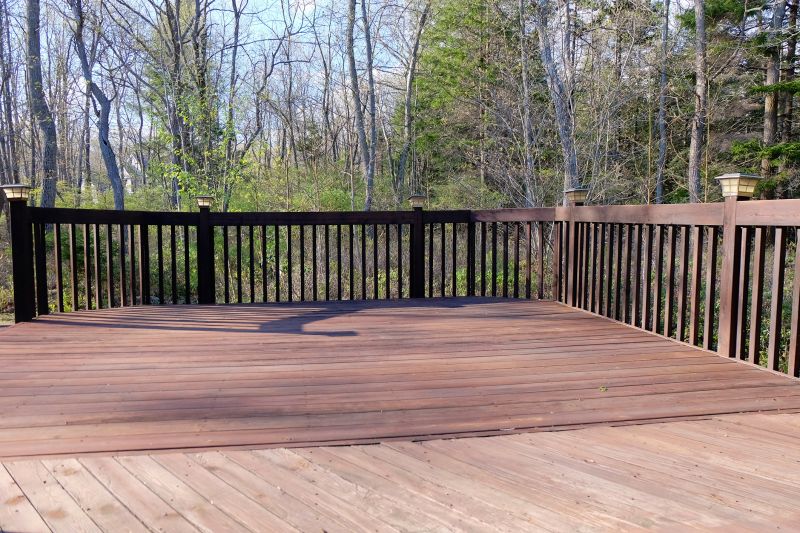 Deck Rail Painting