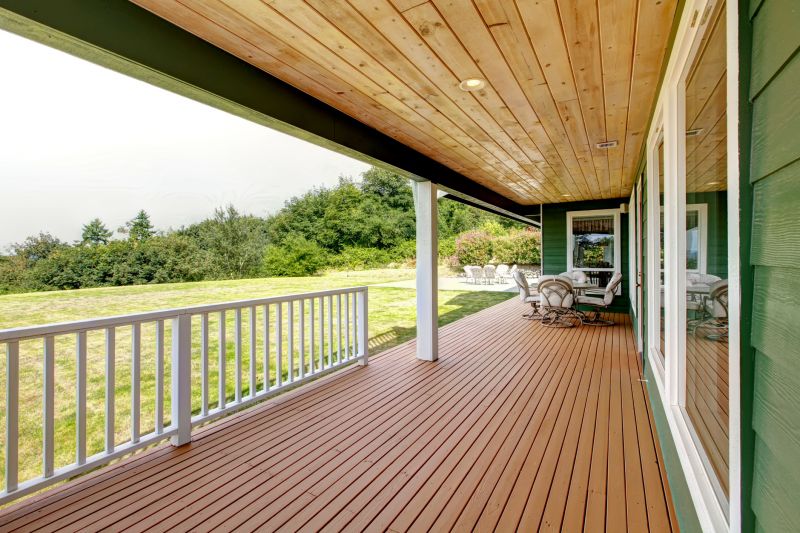 Deck Rail Painting