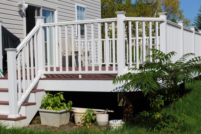 Deck Rail Painting
