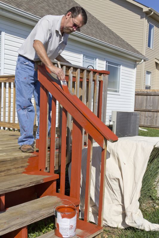 Painting Deck and Railings