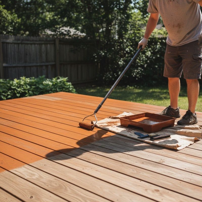 Fence, Deck, Or Porch Painting And Staining For Long-Term Durability